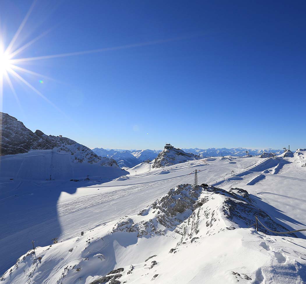 Dachstein Gletscher in der Steiermark – beeindruckendes Panorama und Erlebnisziel im Urlaub rund um Ramsau am Dachstein